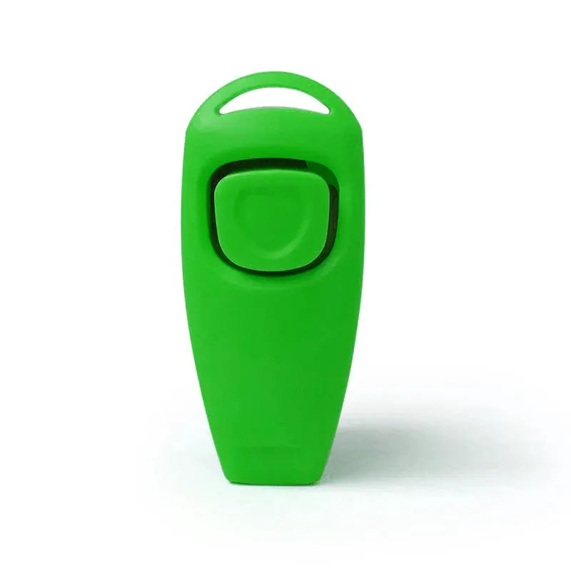 2-In-1 Dog Clicker And Training Whistle With Key Ring For Puppy Training And Barking Control