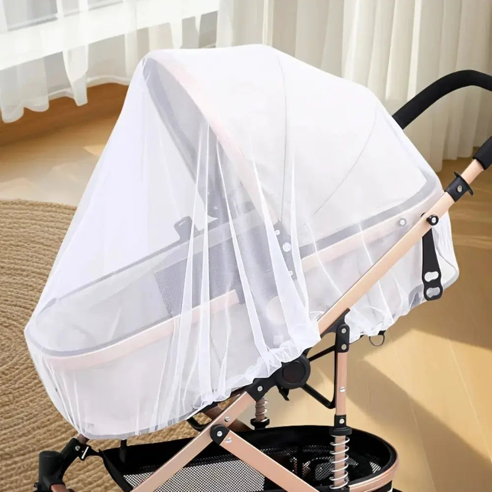 Stroller Mosquito Net Full Coverage Dense Mesh for Superior Insect Protection Polyester for Babies and Toddlers