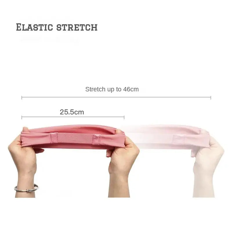 Sports Headband Sweatband For Running Fitness Elastic Absorbent Hairband For Men And Women Cycling Tennis Yoga Gym