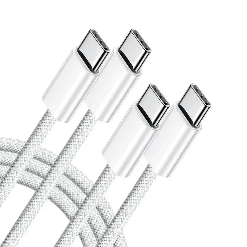 Vikefon USB C to USB C 60W Fast Charging Cable High Power Charge for iPhone 15 16 Samsung Xiaomi Huawei