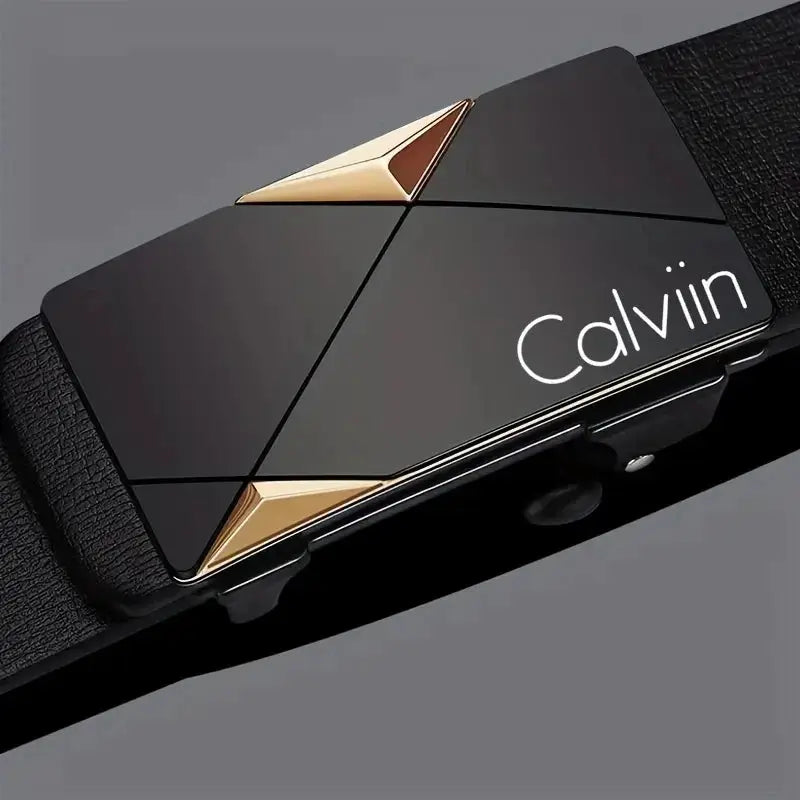 UrbanFlex Mens PU Leather Belt Automatic Buckle For Daily Wear Work Leisure And Parties