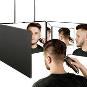 Travel 360 Trifold Makeup Vanity Mirror With Height Adjustable Hook