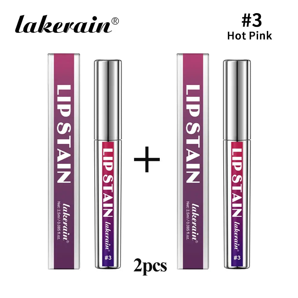 RadiantHue Lip Stain Peel Off Long Lasting Waterproof Transfer Proof Pink Lip Color for Women
