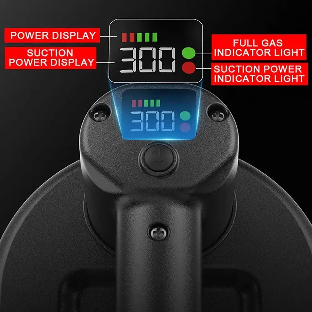 Industrial Grade Electric Vacuum Suction Cup 300 Kg Load Heavy Duty Lifter For Granite Tile Glass