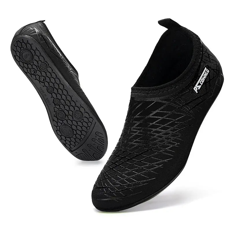 AquaStride Barefoot Water Sports Shoes Quick Dry Slip On For Men And Women Breathable Lightweight Swim Footwear