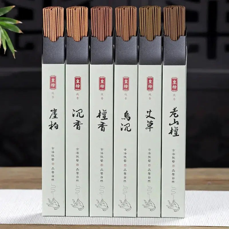Natural Incense Sticks 120 Pcs Box Sandalwood Agilawood Air Fragrance For Aromatherapy Yoga Meditation Odor Removal