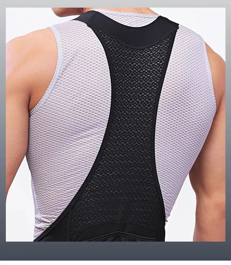 INBIKE men's cycling bib shorts with black mesh back, Simples Market.