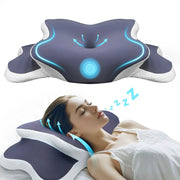 Memory Foam Cervical Pillow For Neck Pain Relief Contour Ergonomic Orthopedic Neck Support For Side Back Sleeper Gift