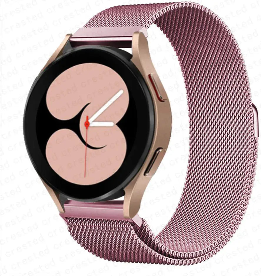 Mlianese loop For Samsung Galaxy watch 6 strap 4 classic/5 pro/3/Active 2/Gear S3 20mm 22mm bracelet for Huawei GT/2/3/Pro band