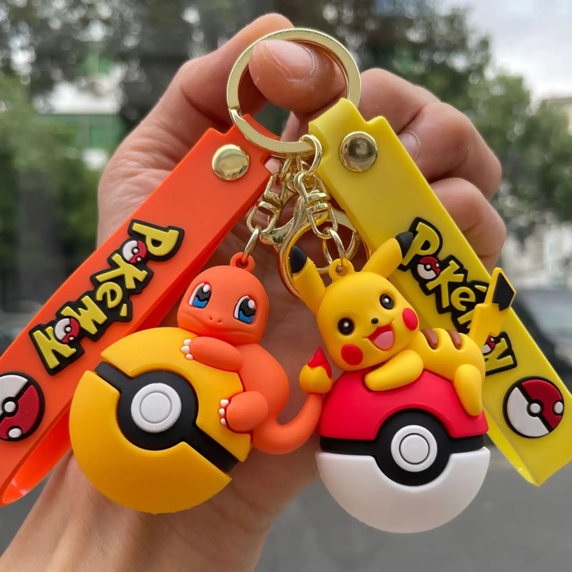 Poké Ball Pikachu Keychain Cute Pokémon Accessory For Men And Women Ideal Gift For Fans