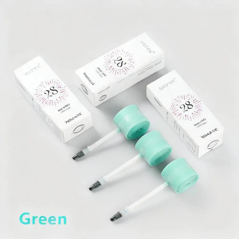 BKPTX Green Orange TPU Inner Tube 700X18-32 Road Bike Presta Valve 65mm Length 28g