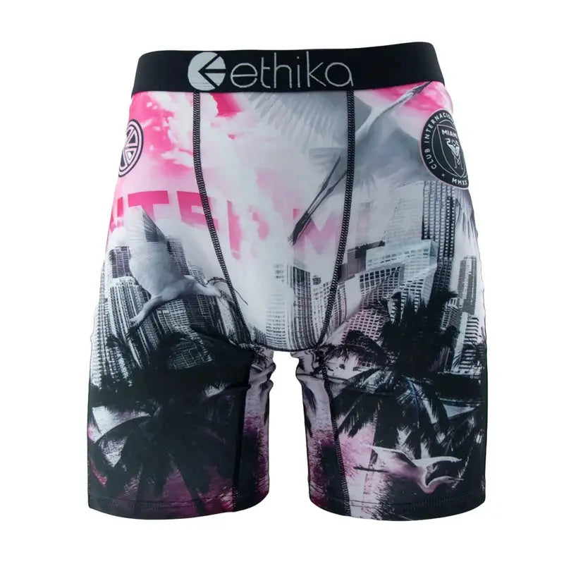ETHIKA Mens Boxer Shorts Breathable Mesh Crotch Trunks Plus Size S3XL Swimming Underpants