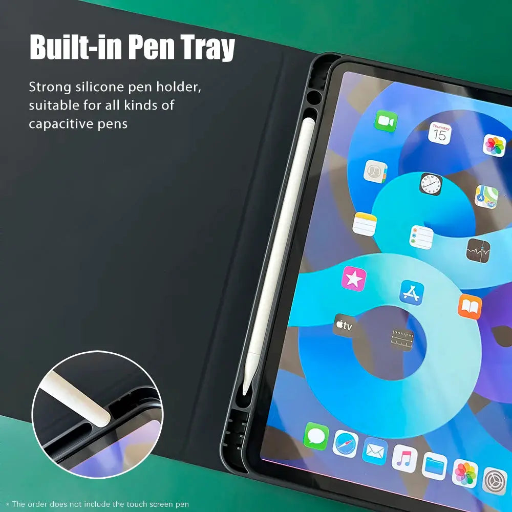 Magic Keyboard With Wireless Mouse Case For iPad 9th Gen 10.2 7th 8th Pro 11 Air M3 M4 All In One