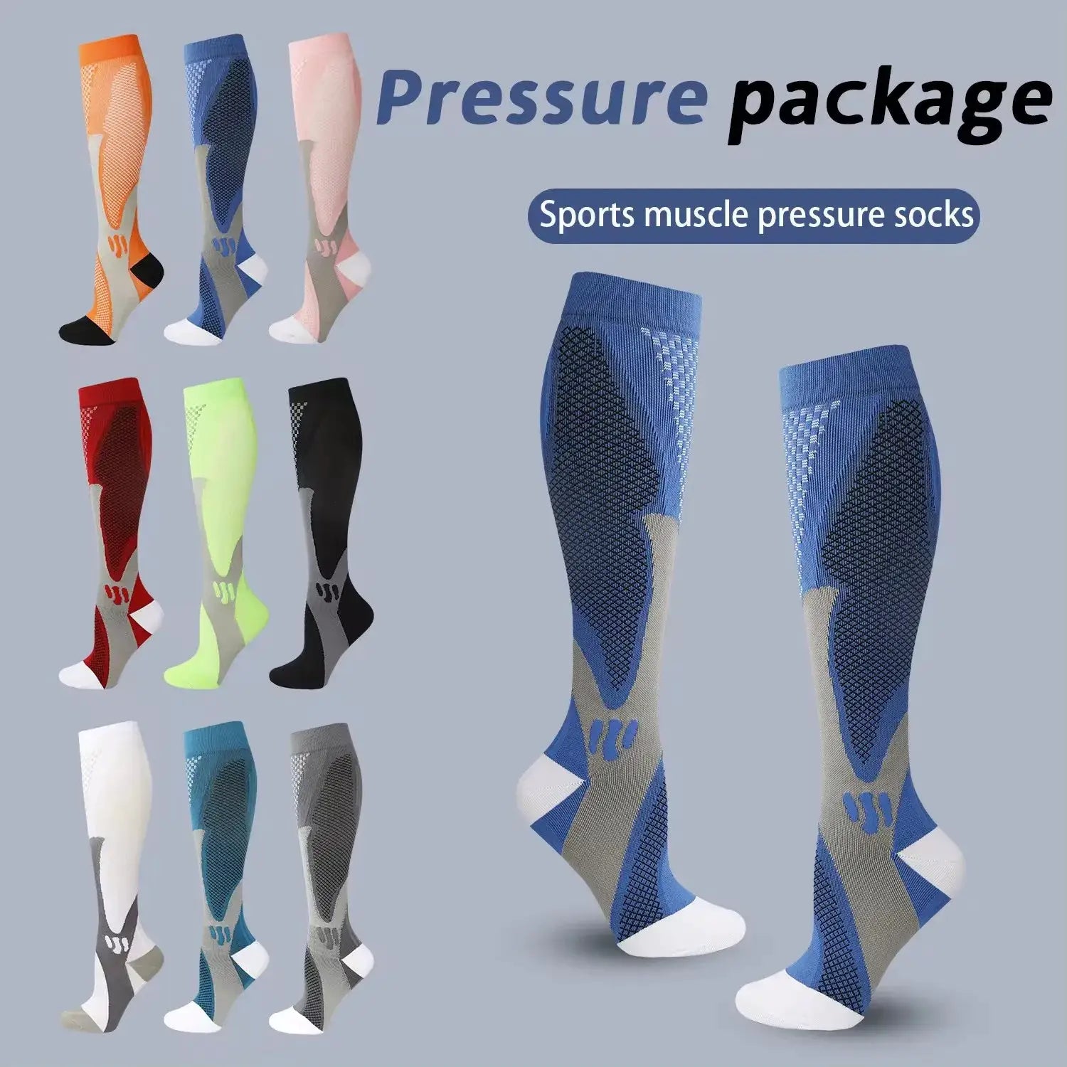 Compression Socks For Medical Nursing Pregnancy And Athletic Use Varicose Vein Prevention Support Stockings
