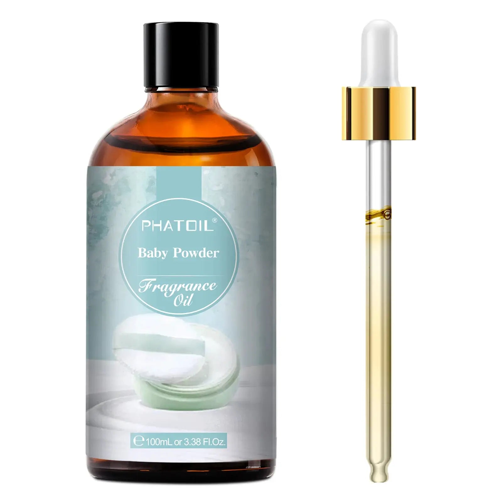 PHATOIL 100ml Fragrance Oils Set With Dropper White Musk Orange Blossom Bubble Gum Baby Powder Coffee For Aromatherapy