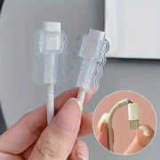 FlexGuard Data Cable Protector Sleeves Anti Breakage Cord Saver For Phone Chargers At School And Home