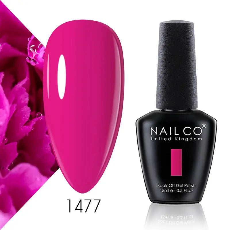 Nailco 131 Colors Gel Nail Polish LED Gel 15ml Vibrant Long Lasting Hybrid Varnish For Manicure
