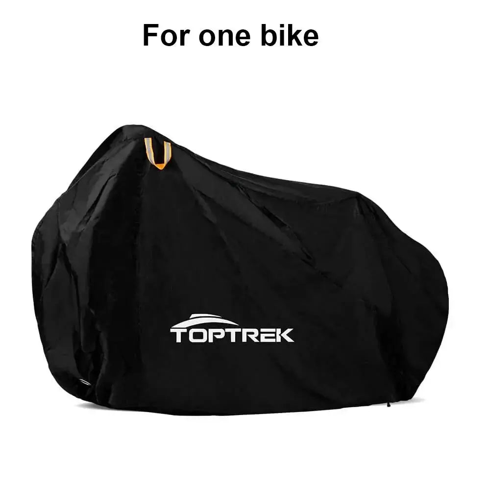 Toptrek Bike Cover 210T All Weather Waterproof Bicycle Protector Rain Snow Dustproof Shield