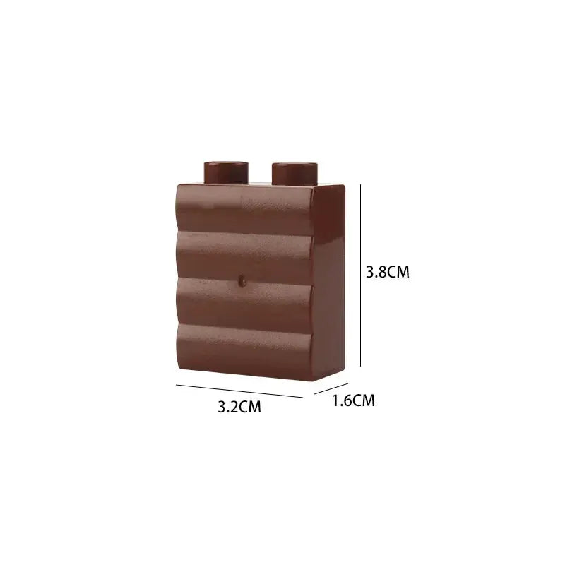 Big Outdoor Building Blocks Forest Plant Series Set For Farm Garden Decor And Kids Toys Bricks