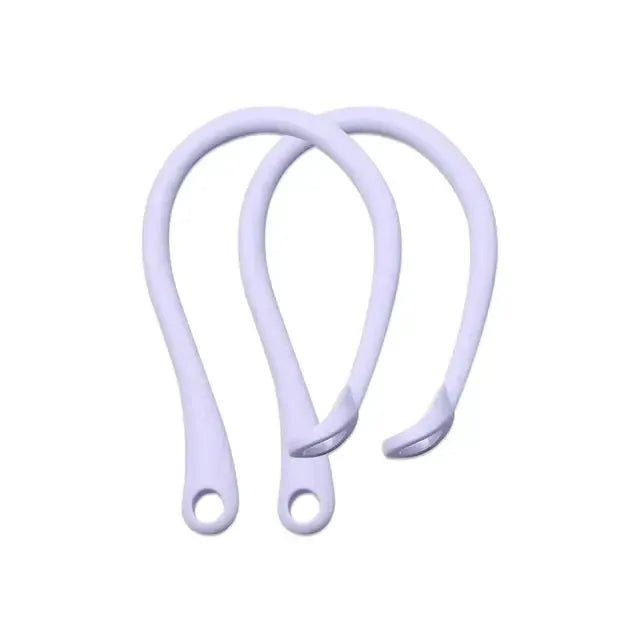 FlexGuard AirPods Silicone Ear Hooks Clip For AirPods 1 2 Pro And EarPods Secure Flexible Fit