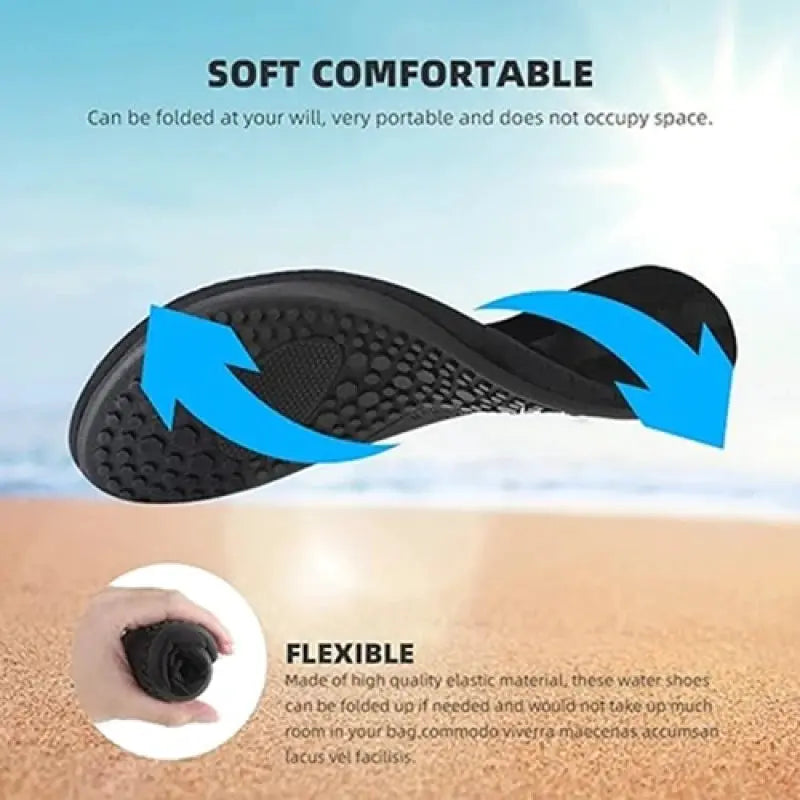 Coastline Unisex Beach Water Shoes Quick Dry Breathable Slippers For Beach And Pool Anti Slip Comfort