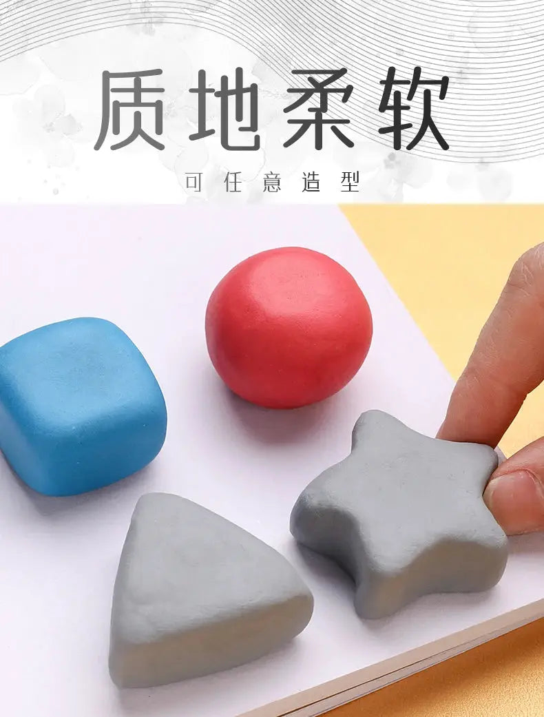Faber-Castell kneaded eraser, gray, Simples Market; ideal for correcting charcoal and pastel drawings