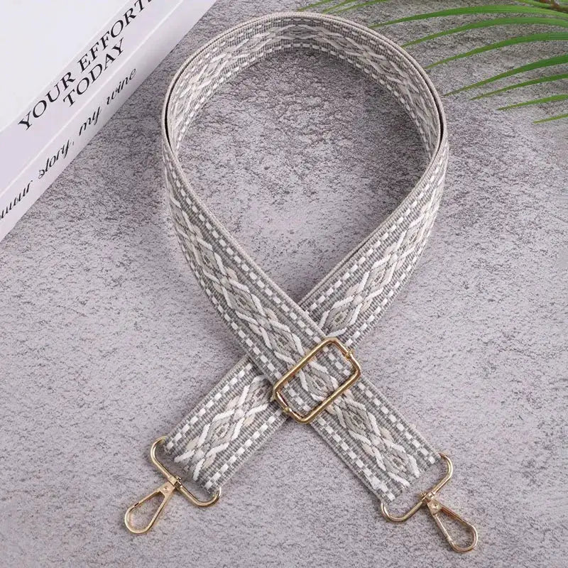 CarryCraft Adjustable Multifunctional Bag Straps Durable Fabric 54.33 Inch Length Minimalist Design