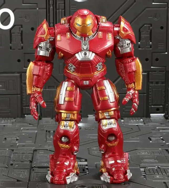 Hulkbuster Hulk Iron Man Super Hero PVC Action Figure Collectible Model Toy With Integrated Light
