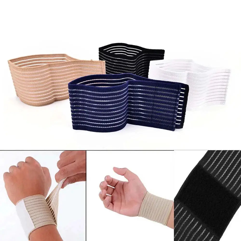 Simples Market compression bandage wrap, high-elasticity kinesiology tape for ankle to thigh; 40–180 cm, five color wraps