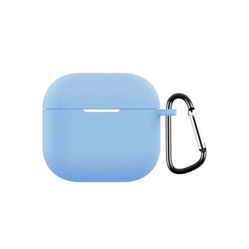 AirGuard Silicone Case For AirPods 4th Gen 2024 Wireless Headset TPU Shockproof And Scratch Resistant With Hook