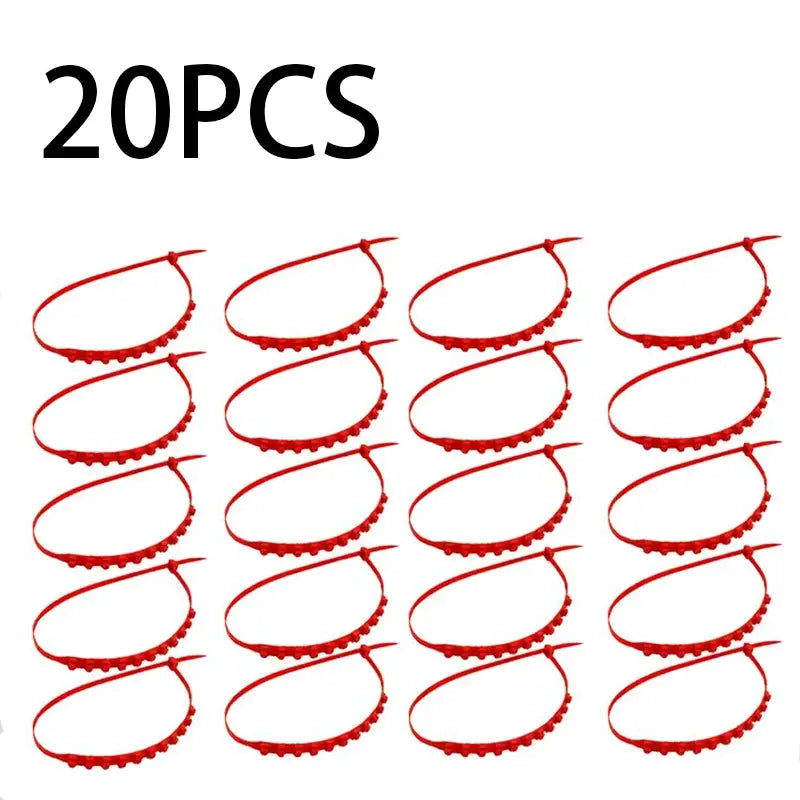 10 Or 20 Pack Car Tire Chains For Winter Snow Traction Anti Skid Emergency Auto Accessories