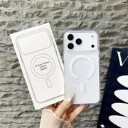 Original MagSafe Magnetic Wireless Charging Case With Clear Back Cover For iPhone 11 Through 17 Series