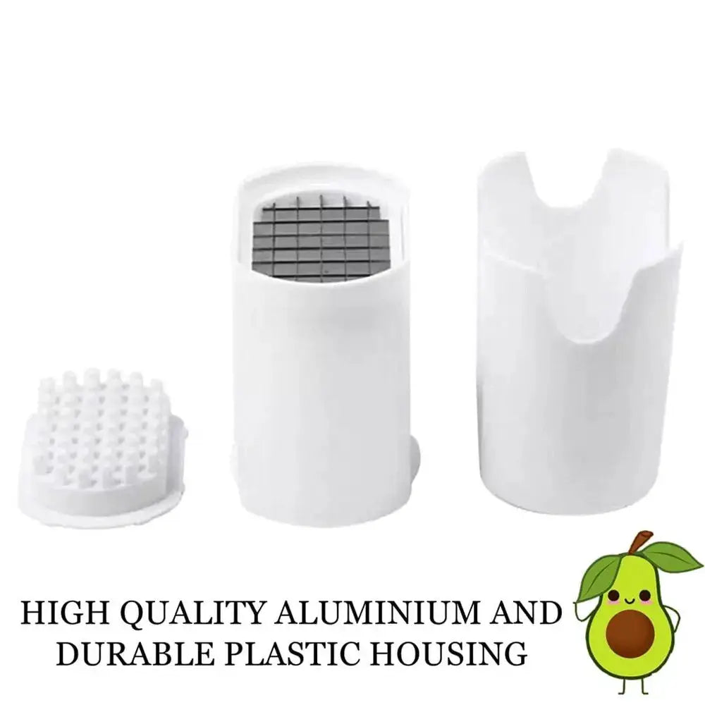 French Fry Cutter Rapid Slicer For Potatoes And Vegetables Stainless Steel Veggie Chopper Tool