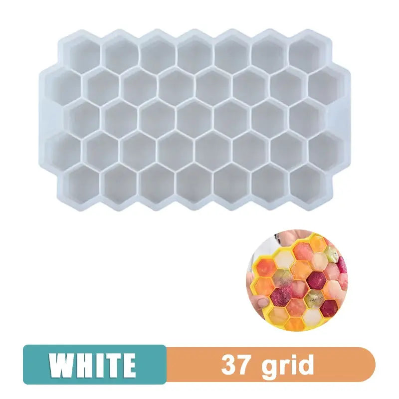 4 6 8 15 Grid Silicone Ice Tray Mold Large Food Grade Ice Cube Tray Square DIY Ice Maker