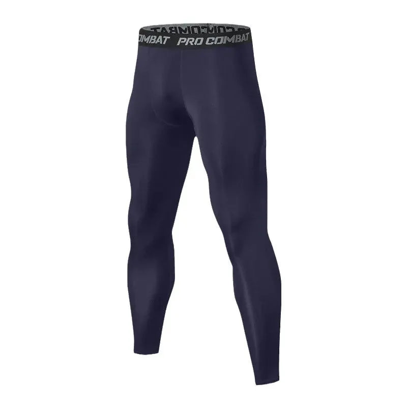 New Men's Compression Pants Leggings Running Training Quick Dry Fitness Jogging Workout Trousers