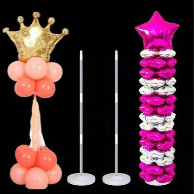 130cm Clear Balloon Column Stand Arch Graduation Decoration Wedding Birthday Baby Shower Party Supplies
