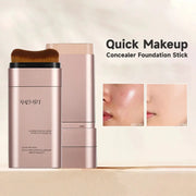 Life Girls Watery Double Headed Foundation Stick With Brush For Natural Long Lasting Flawless Coverage