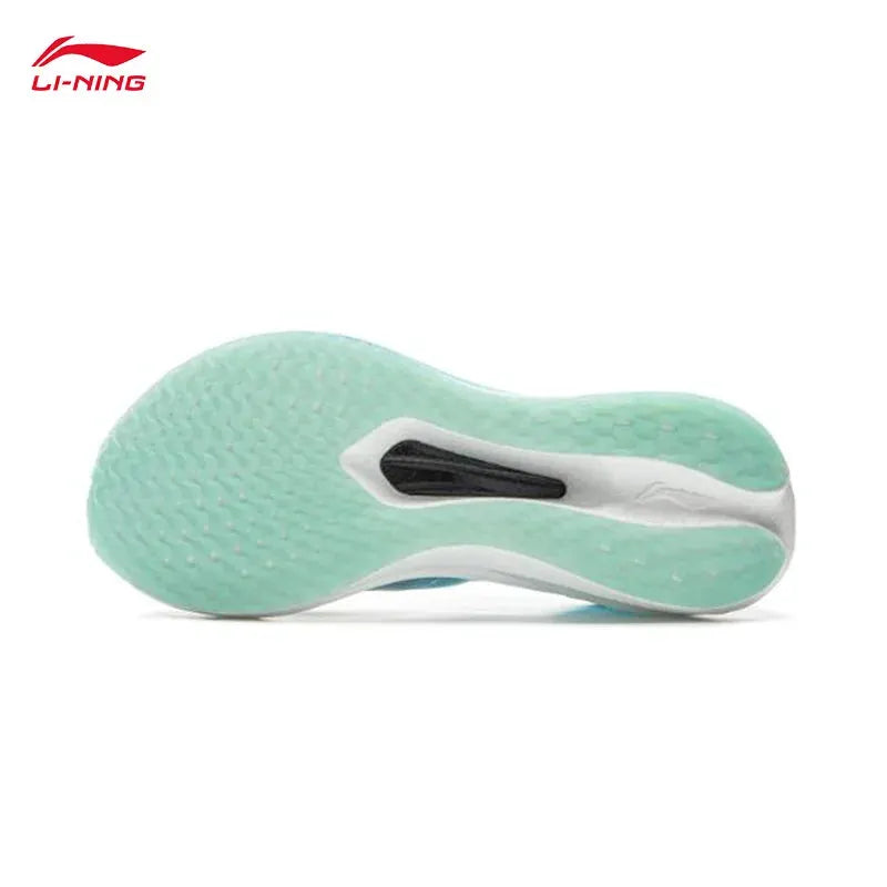LI-NING FEIDIAN 5 CHALLENGER men's running shoes, mint green outsole with white midsole