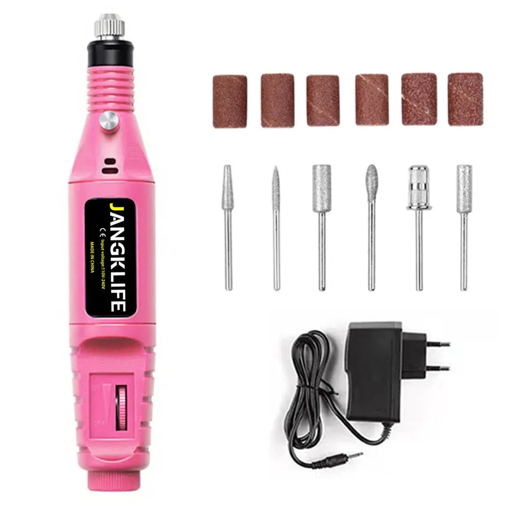 Jangklife 9V Mini Electric Carving Pen Variable Speed Rotary Tool Kit for Grinding Engraving and Polishing