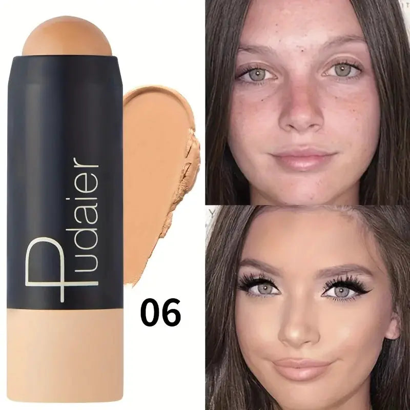 NovaLuxe 2 In 1 Foundation Concealer Stick Waterproof Long Wear All Day Full Coverage