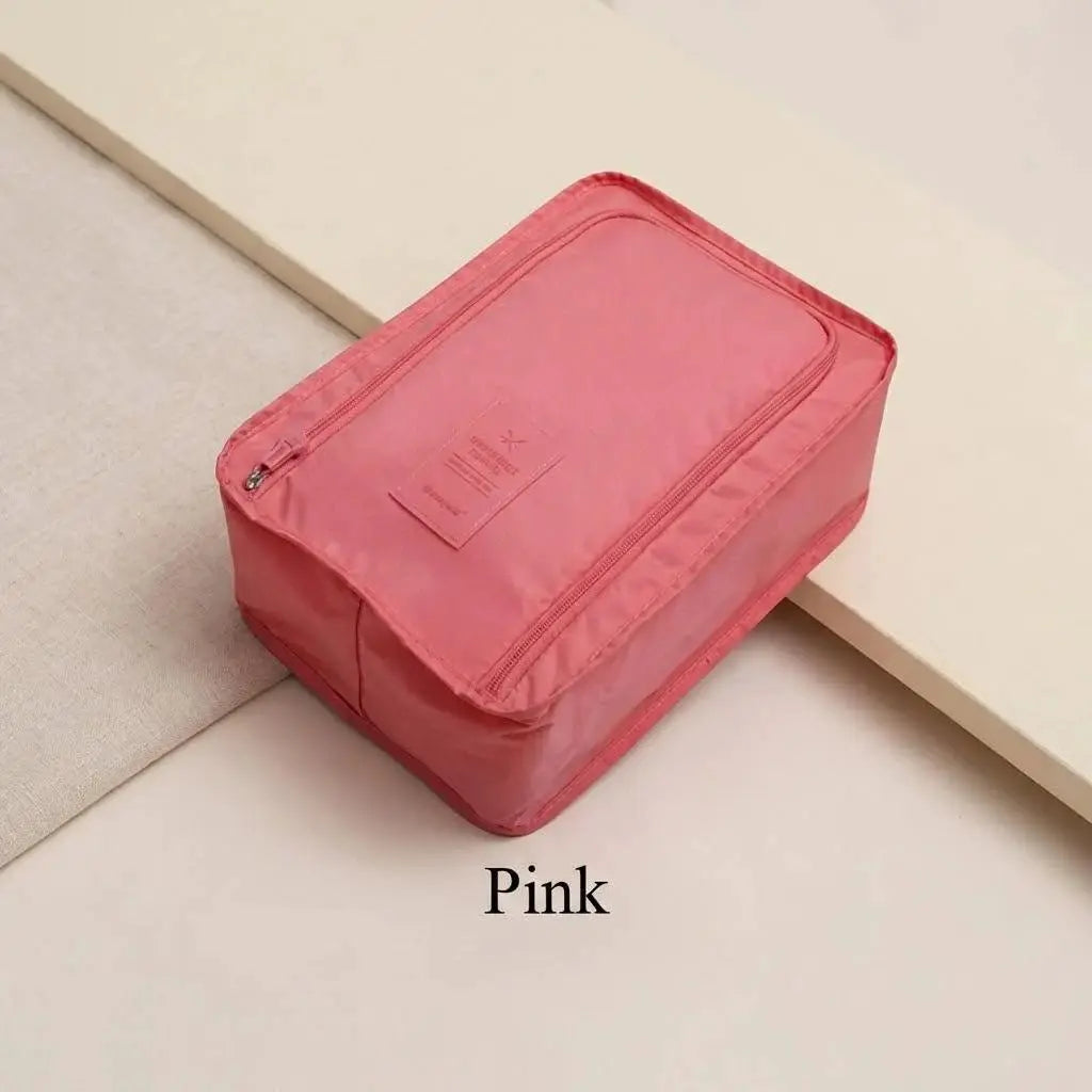 Portable Travel Shoe Organizer Bag Multifunctional Storage Pouch Home Shoe Storage Zip Lock Bag for Easy Sorting - Simples Market