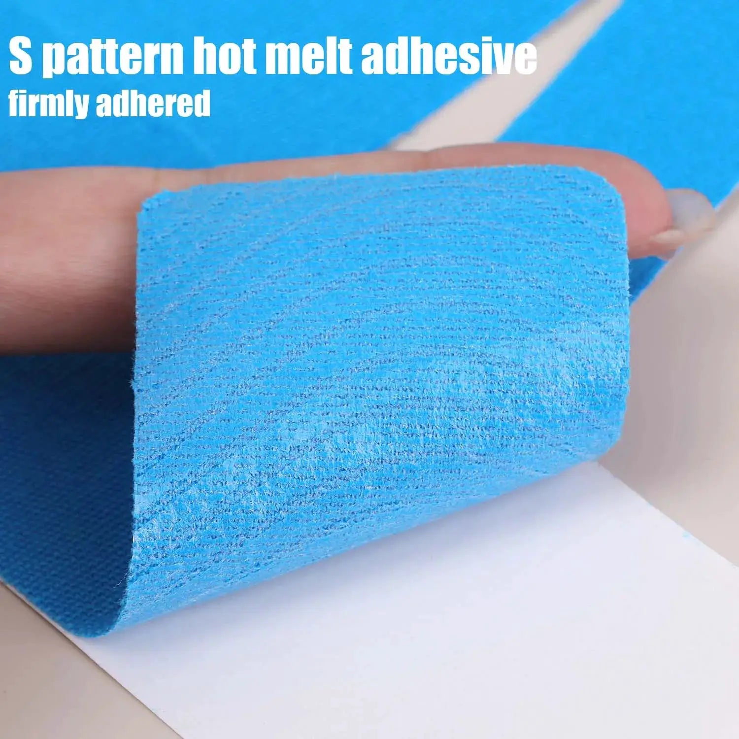 Simples Market blue kinesiology shoulder tape, precut and breathable fabric for pain support