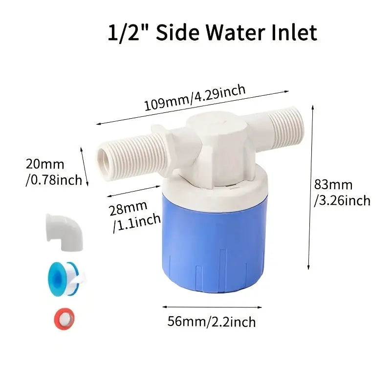 Half Inch Automatic Closing Mini Float Valve No Power Required For Water Tank And Water Tower Level Controller