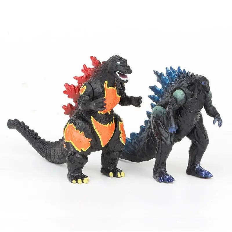 Godzilla PVC Figure Set 10 Piece Movie Gojira Collectible Figures Display Ready Model