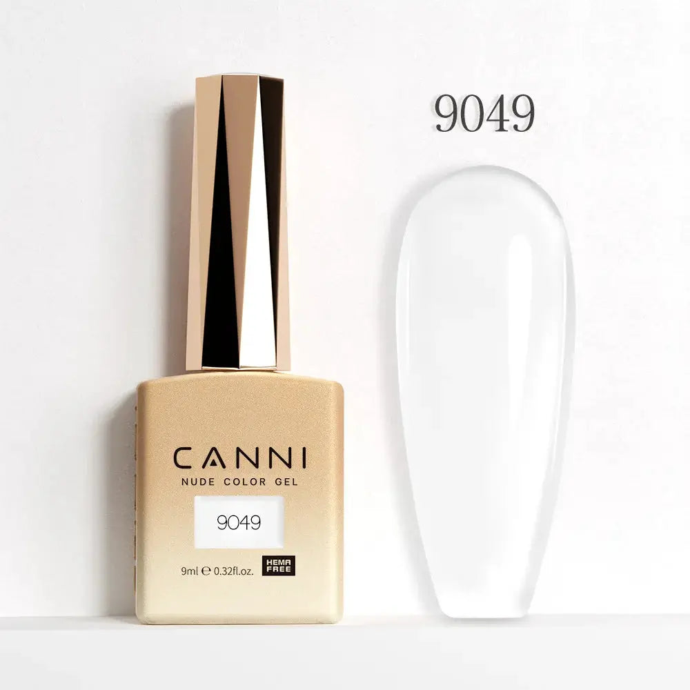 Canni Hema Free Nail Gel Polish Christmas Red Collection Semi Permanent 9ml Long Lasting Shine