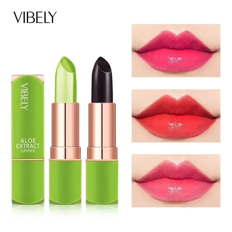 Vibely 7 Color Mood Changing Lip Balm With Aloe Vera Hydration And Long Lasting Color Shifting Shine