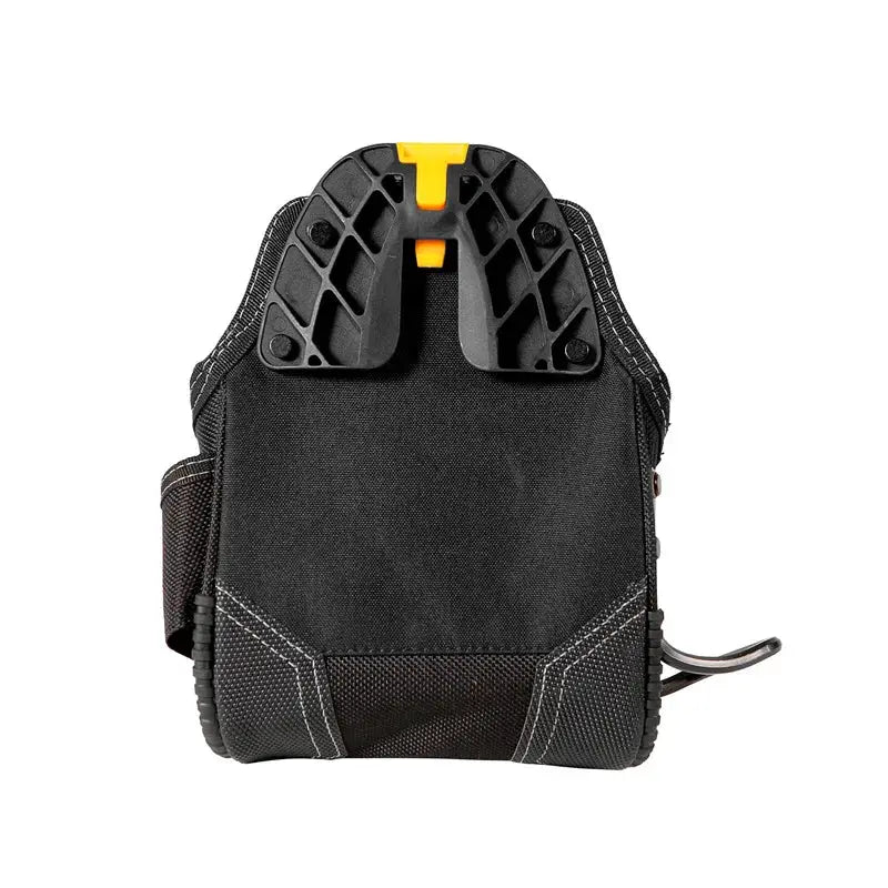 TOOLSTACK Mini Utility Toolkit waist pouch by Simples Market in black Oxford fabric with quick-hook hammer holder
