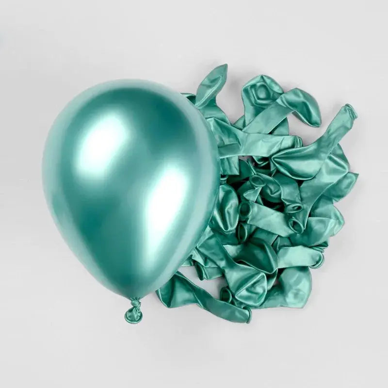 Metallic Balloons Set Gold Pink Blue Helium Latex For Wedding Birthday Party Baby Shower Decoration 20 Or 40 Pcs