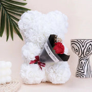 Foam Rose Teddy Bear Carry Bouquet For Weddings Mothers Day Nurses And Teachers And Other Celebrations