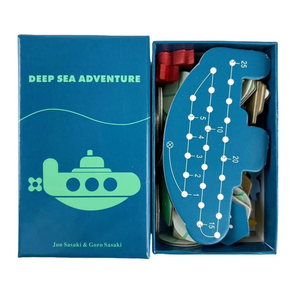 Deep Sea Adventure Board Game Card Game For Family Parties And Interactive Fun Gift For Children